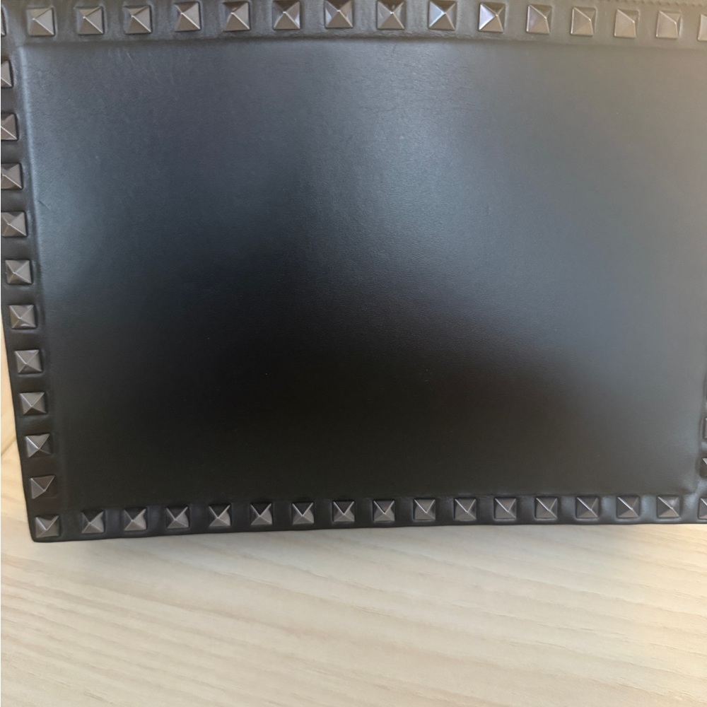 Valentino Black Wristlet with Black Studs - Picture 5 of 12